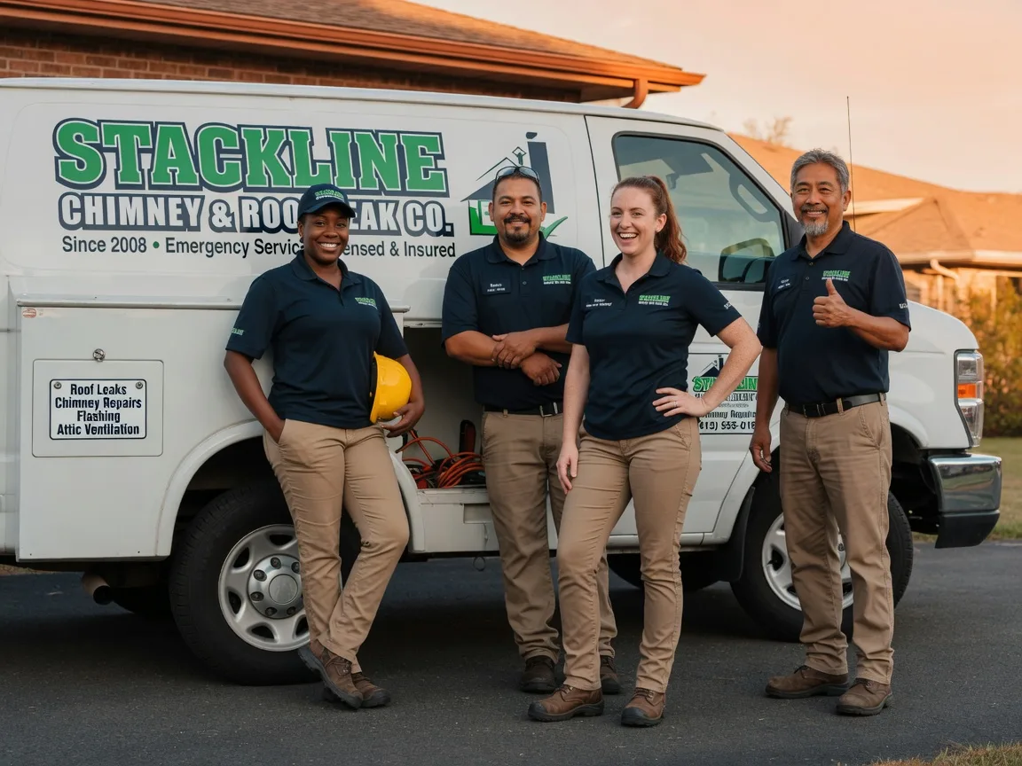 Chimney flashing repair company in Haworth, NJ